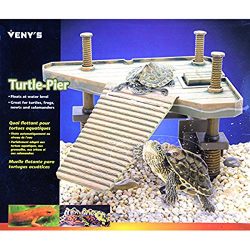 WINOMO Floating Turtle Pier Dock Ramp Basking Platform