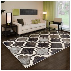 Superior Modern Viking Collection Area Rug, 8mm Pile Height with Jute Backing