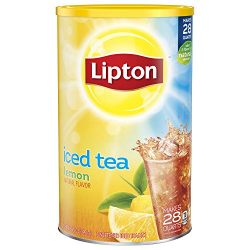 Lipton Iced Tea Mix, Lemon, 28 qt