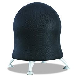 Safco Products 4750BL Zenergy Ball Chair, Black