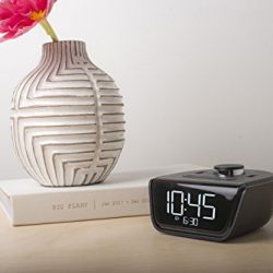 Brandstand BPECW CubieWink Charging Alarm Clock with 2 USB Ports