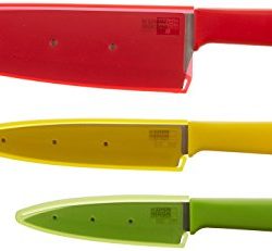 Kuhn Rikon Color Plus Classic Professional Set, Red/Yellow/Green