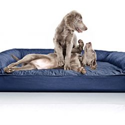 FurHaven Orthopedic Dog Couch Sofa Bed for Dogs and Cats, Jumbo, Navy