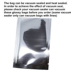 500 Pcs Mylar Foil Smell Proof Sampling Pouches Mini Bags Aluminum Foil Bulk Food Storage Bags Vacuum Sealer Coffee Nuts Cosmetic Sample Giveaway Long Term Storage Wrapping 5x7cm(2x2.8 inch), 3.1mil