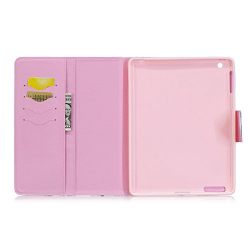 iPad 2 Case, iPad 3 Case, iPad 4 Case - Newshine Colorful Premium PU Leather Smart-shell Stand Cover with Magnetic Closure