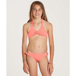 Billabong Little Girls' Sol Searcher Halter Two Piece Swimsuit Set