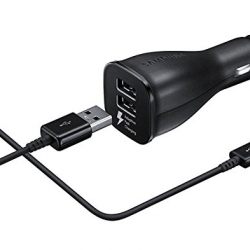 Samsung EP-LN920BBEGUS Fast Charge Dual-Port Car Charger - Retail Packaging