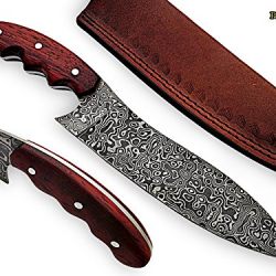 RK-2104 Style Damascus Steel Chef Knife – beutifull Mirindi wood Handle
