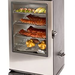 Masterbuilt 20075315 Front Controller Smoker with Viewing Window and RF Remote Control, 40-Inch