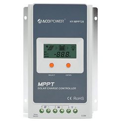 EPsolar ACOPOWER 20A MPPT Solar Charge Controller 100V input MPPT20 A With LCD Display
