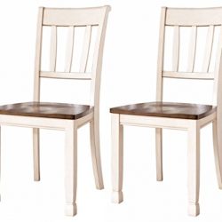 Ashley Furniture Signature Design - Whitesburg Dining Room Side Chair Set - Vintage Casual - Set of 2 - Two Tone