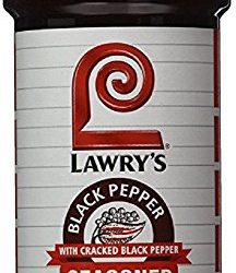 Lawrys Seasoned Salt Black Pepper, 5 oz