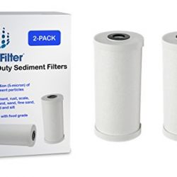 2-Pack - GE FXHTC Compatible Premium Heavy Duty Sediment Replacement Cartridge. Also Replaces Culligan RFC-BBSA