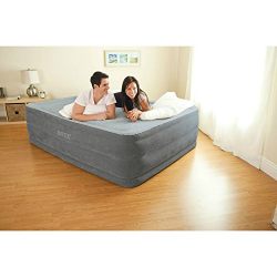 Intex Comfort Plush Elevated Dura-Beam Airbed with Built-in Electric Pump