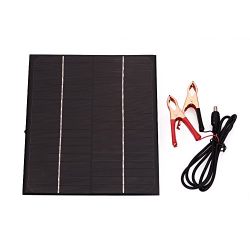 Hanbaili Waterproof 6W 18V Trickle Cars Charger Monocrystalline Battery Automobile Solar Panel