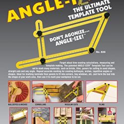 General Tools 836 ANGLE-IZER Template Tool
