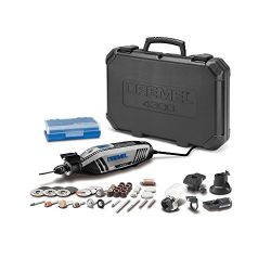 Dremel 4300-5/40 High Performance Rotary Tool Kit with Universal 3-Jaw Chuck, 5 Attachments and 40 Accessories