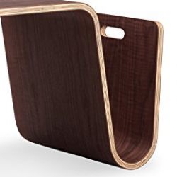 Kardiel Scando Mid-century Modern Plywood Side Table, Walnut Wood