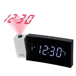 Jensen Radio Alarm Clock Black (JCR-238)
