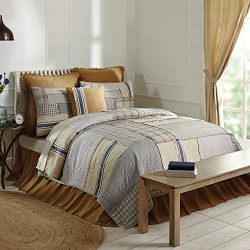 Mill Creek King Quilt, 95 x 105, Farmhouse Style, Country Quilted Bedding