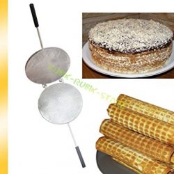 Aluminum Mold For Sweet Russian Waffles Wafer Maker Plate New by 1000 Melochey