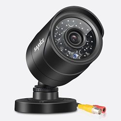 SANNCE HD 900TVL CCTV Security Camera Day Night Vision 24 IR Leds Weatherproof Wide Angle 3.6mm Lens Bullet Video CCTV Camera, IP 66 Weatherproof, No Power Supply No Cable