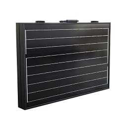 ECO-WORTHY 100 Watt 12V 12Volt Off Grid Monocrystalline Portable Foldable Solar Panel Suitcase with Charge Controller