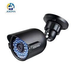 Security Camera Outdoor, JOOAN 604YRA-T (Update Version)1000TVL CCTV Outdoor Waterproof Bullet Surveillance Camera For Security 42-IR-LED - Black