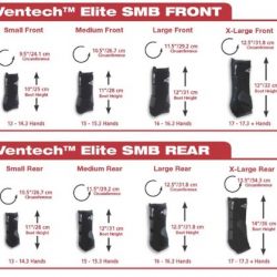Professionals Choice Equine Sports Medicine Ventech Elite Leg Boot Value Pack, Set of 4 (Medium, White)