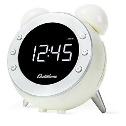 Electrohome Retro Alarm Clock Radio with Motion Activated Night Light and Snooze