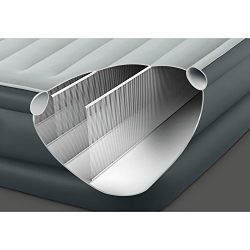 Intex Dura-Beam Standard Series Essential Rest Airbed with Built-In Electric Pump