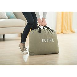 Intex Dura-Beam Standard Series Essential Rest Airbed with Built-In Electric Pump
