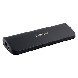 USB 3.0 Docking Station, Compatible with Windows / macOS, Supports Dual Displays, HDMI / DVI / VGA (USB3SDOCKHDV) by StarTech.com
