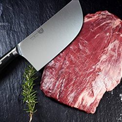 DALSTRONG Cleaver Butcher Knife - Gladiator Series - "The Ravenger" - German HC Steel - 9" - Guard - Heavy Duty