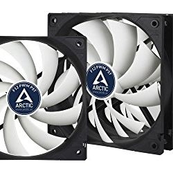 ARCTIC F12 PWM PST - 120 mm PWM PST Case Fan - Five Pack | Cooler with Standard Case | PST-Port (PWM Sharing Technology) | Regulates RPM in sync
