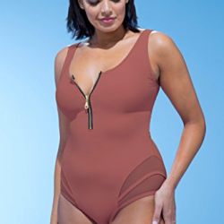 Swim Sexy Women's Plus Size GabiFresh x Swimsuits For All D/DD + E/F