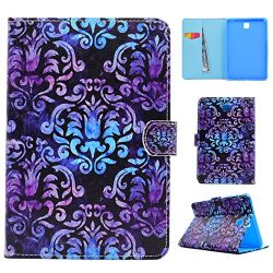 For Samsung Galaxy Tab A 8.0 T350 (2015) Case - ANGELLA-M Tablet Protective Cover Premium PU Leather Wallet Shell Fold Stand Magnetic Closure Case Classic - Totem