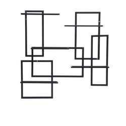 Oenophilia Mid Century Wall Mount Wine Rack - 10 Bottle