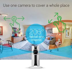 [206° VR CAM] xmartO i180-2MP 1080p HD Wireless Security VR Space Camera (Two-way talk