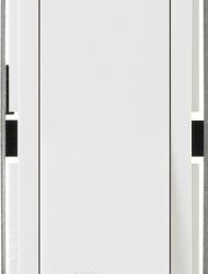 Lutron Claro On/Off Switch, 15-Amp, Single-Pole, CA-1PS-WH, White