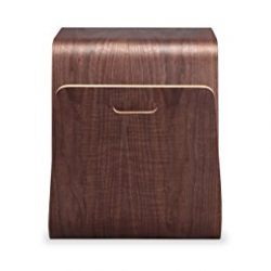 Kardiel Scando Mid-century Modern Plywood Side Table, Walnut Wood