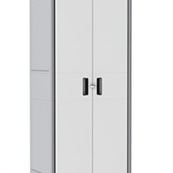 Keter Optima Wonder 72 x 31 x 18 in. Free Standing Plastic Tall Storage Cabinet