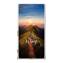 Xperia XA Ultra Case,Gift_Source Slim Thin Rubber Shock-Absorption Bumper Case Flexible Soft Silicone Gel TPU Anti-Scratch Back Cover for Sony Xperia XA Ultra 6.0" (not fit Xperia XA) [Sunrise]