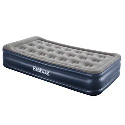 Bestway Aeroluxe 17" Indoor Twin Airbed Air Mattress with Built-In AC Pump