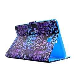 For Samsung Galaxy Tab A 8.0 T350 (2015) Case - ANGELLA-M Tablet Protective Cover Premium PU Leather Wallet Shell Fold Stand Magnetic Closure Case Classic - Totem