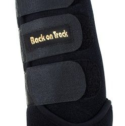 Back on Track Therapeutic Horse Exercise Boot for Front Leg, Medium, Black