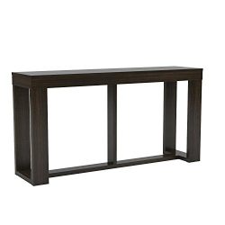 Ashley Furniture Signature Design - Watson Sofa Table - Rectangular - Contemporary Living - Dark Brown
