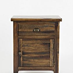 Jofran 1742-20 Artisan's Craft Accent Table Dakota Oak