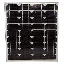 50 Watt Monocrystalline Solar Panel - Mighty Max Battery brand product