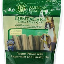 American Kennel Club 20 Count Yogurt-Peppermint-Parsley DentaCare Dog Treats